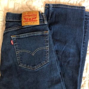 Mens Levi Jeans (Levi’s) Dark Wash